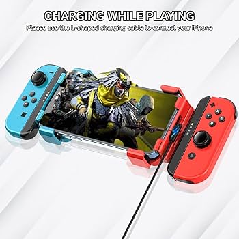 Nintendo Switch iPhone arVin Switch Joycon Controller Holder for iPhone iOS 16.0+